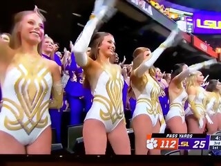 LSU 2020 National Championship cheerleader pussy